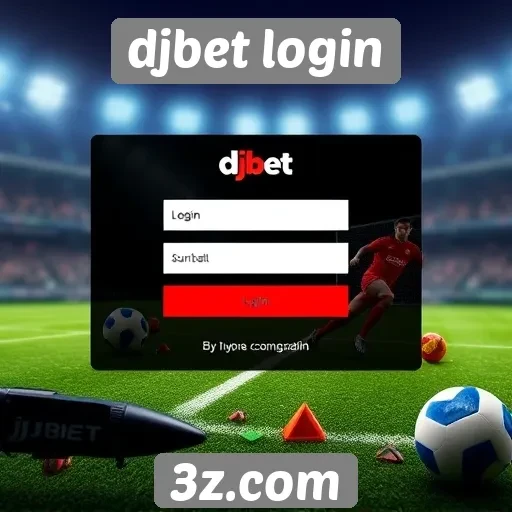 Interface e usabilidade do site djbet login